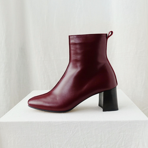 skinny ankle boots Wine