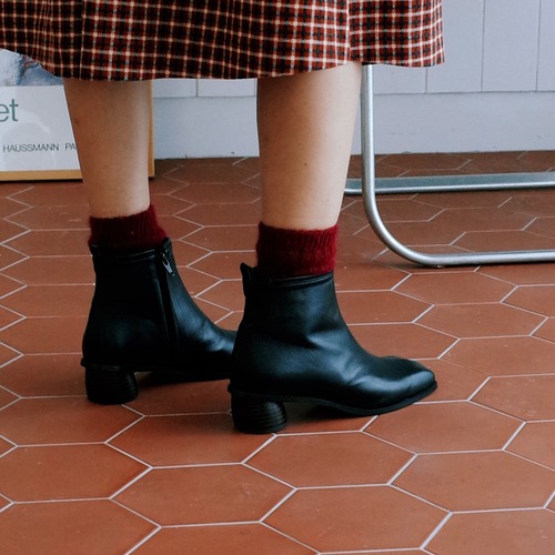 Square ankle boots  Black