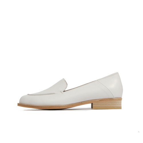 French Loafer White